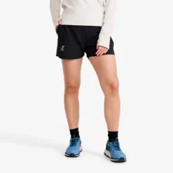 Rise 2-in-1 Shorts Damen Black
