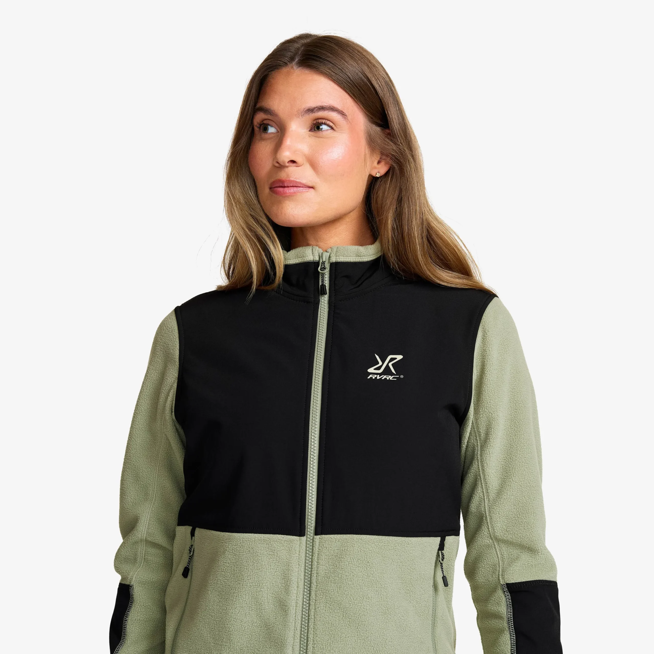 River Hybrid Fleece Jacket Damen Shadow