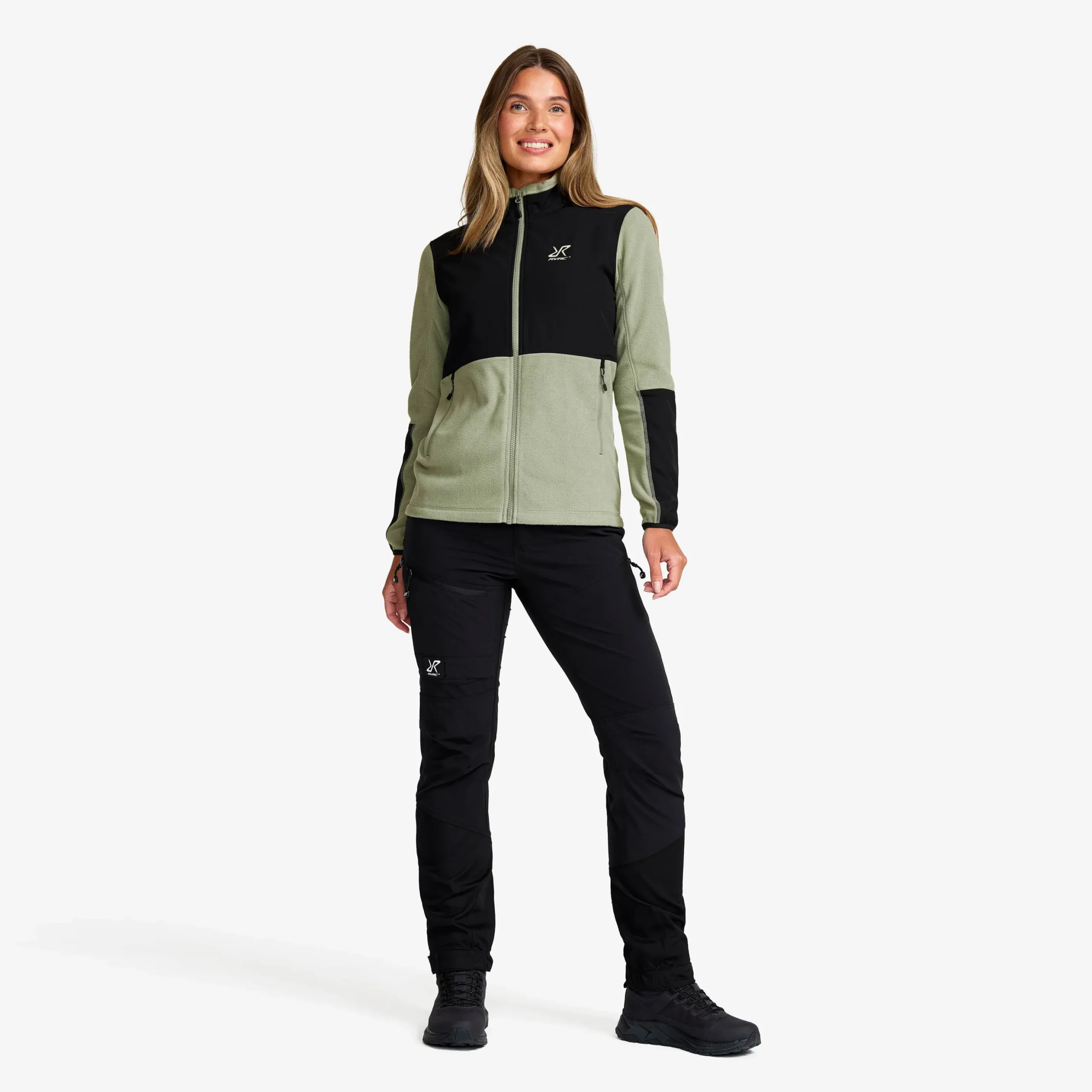 River Hybrid Fleece Jacket Damen Shadow