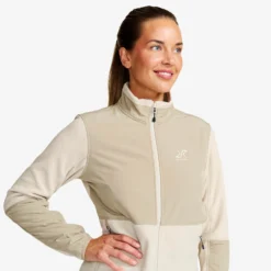 River Hybrid Fleece Jacket Damen Peyote