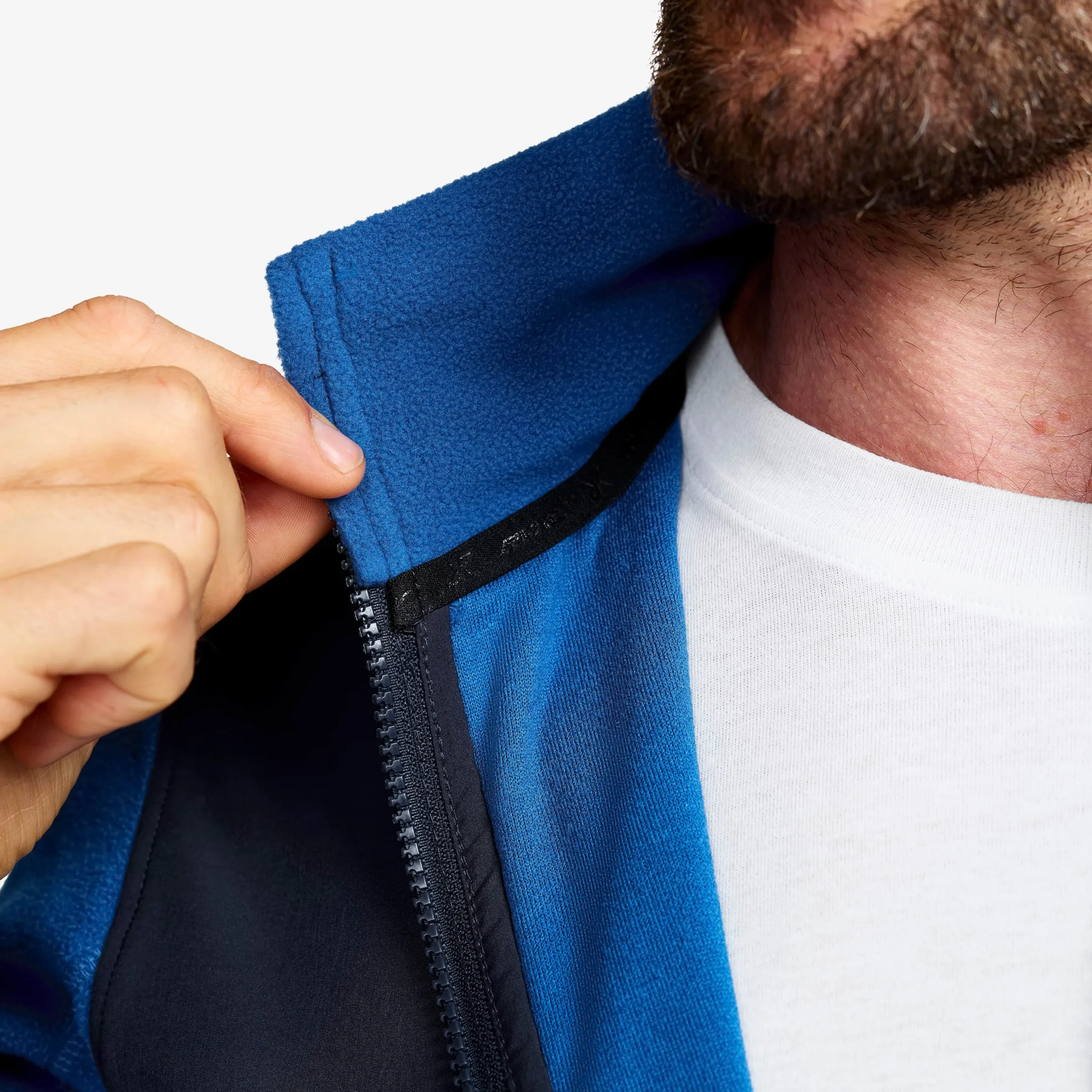 River Hybrid Fleece Jacket Herren Classic Blue
