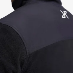 River Hybrid Fleece Jacket Herren Black