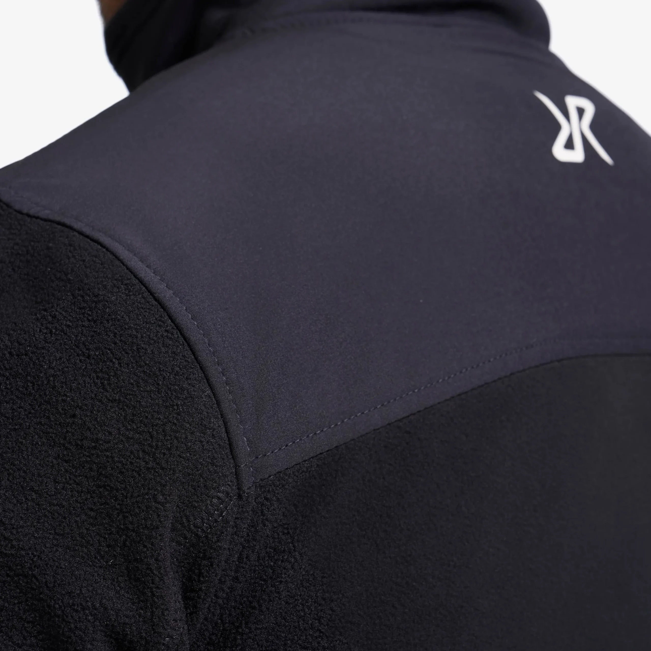 River Hybrid Fleece Jacket Herren Black