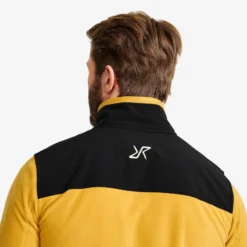 River Hybrid Fleece Jacket Herren Harvest Gold