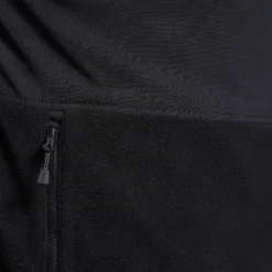 River Hybrid Fleece Vest Herren Black