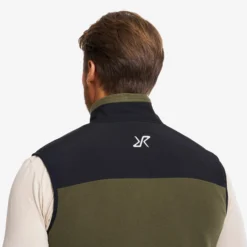 River Hybrid Fleece Vest Herren Grape Leaf