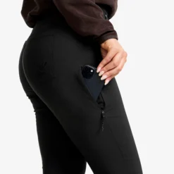 Root High-waist Stretch Jeans Damen Black