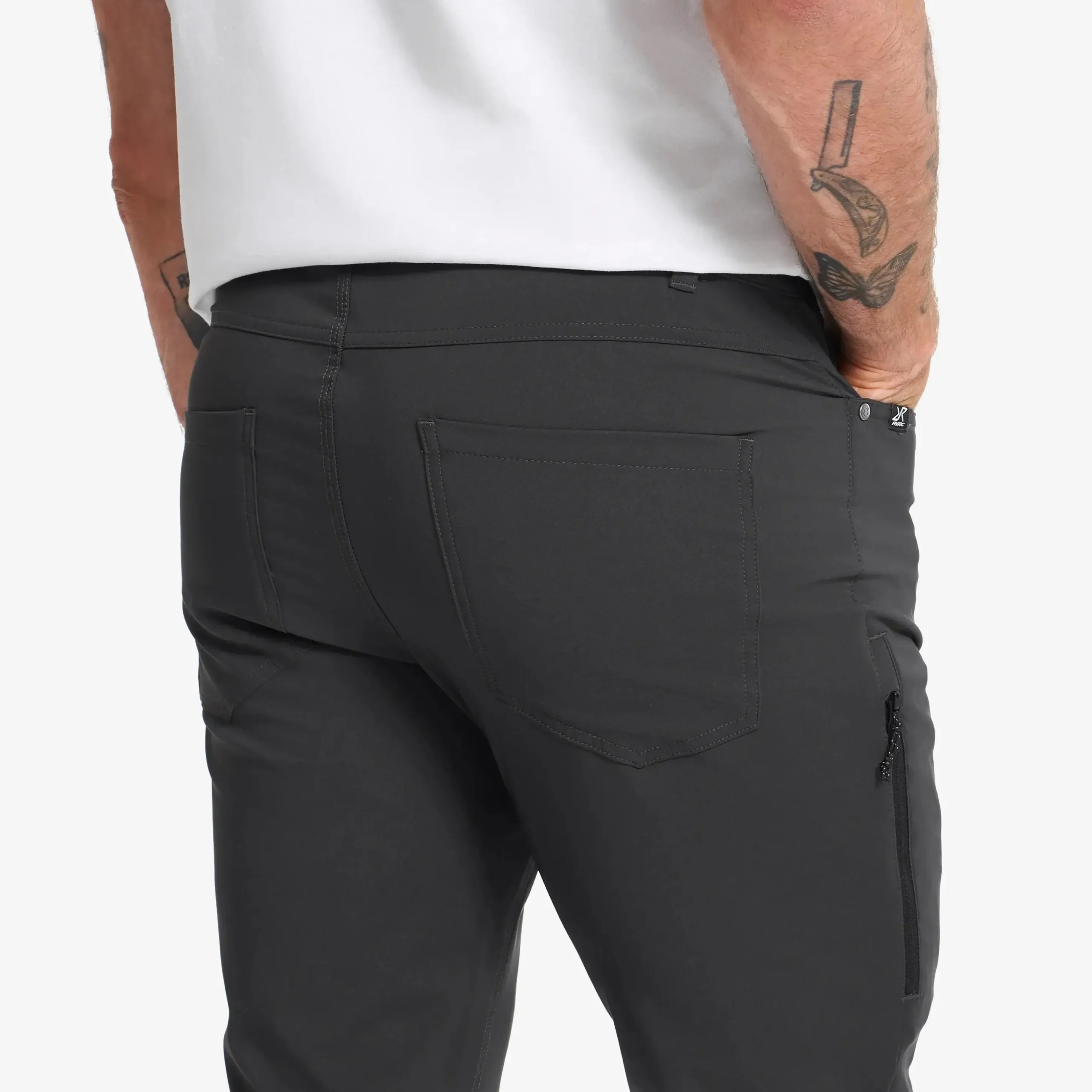 Root Outdoor Stretch Jeans Herren Anthracite