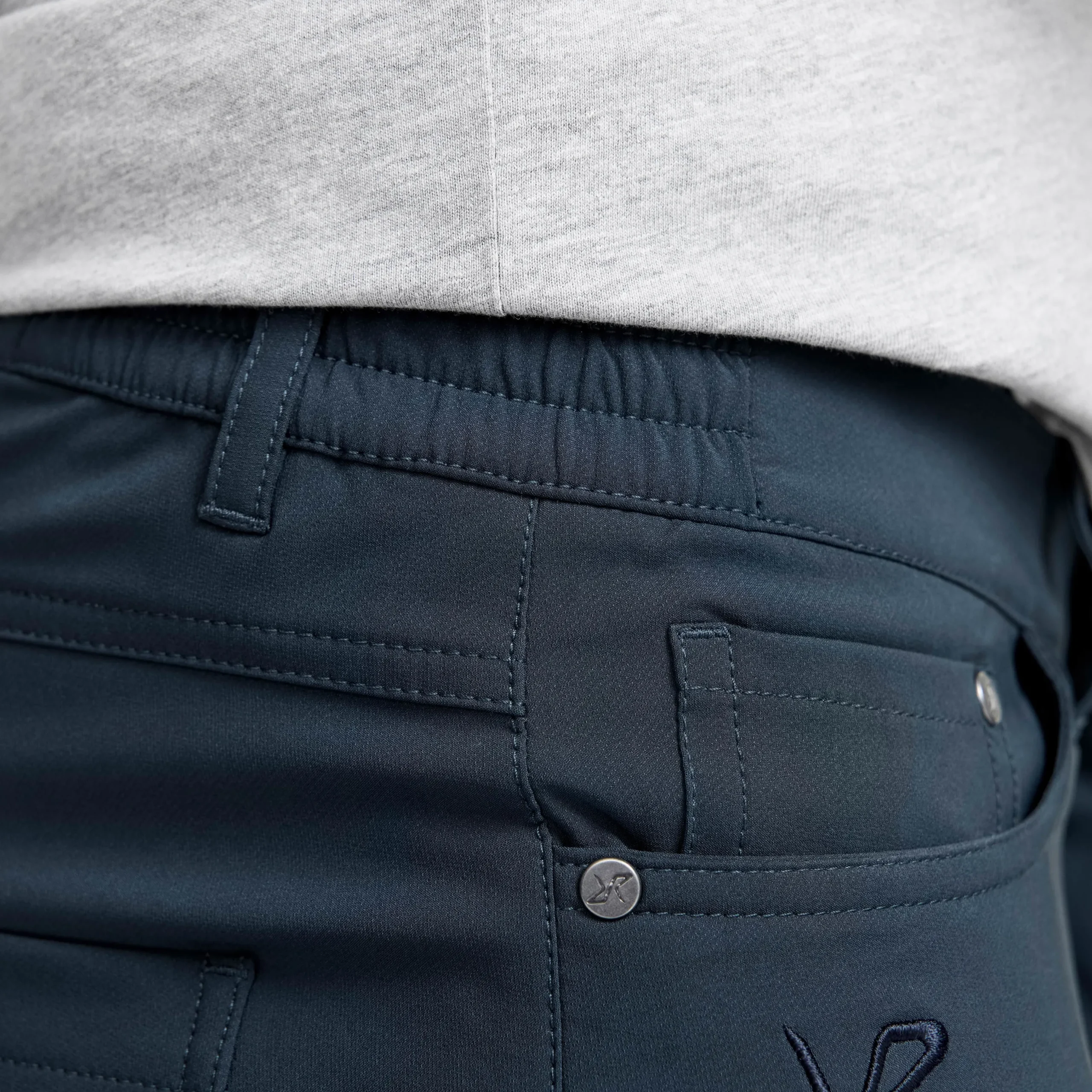 Root Outdoor Stretch Jeans Herren Blueberry