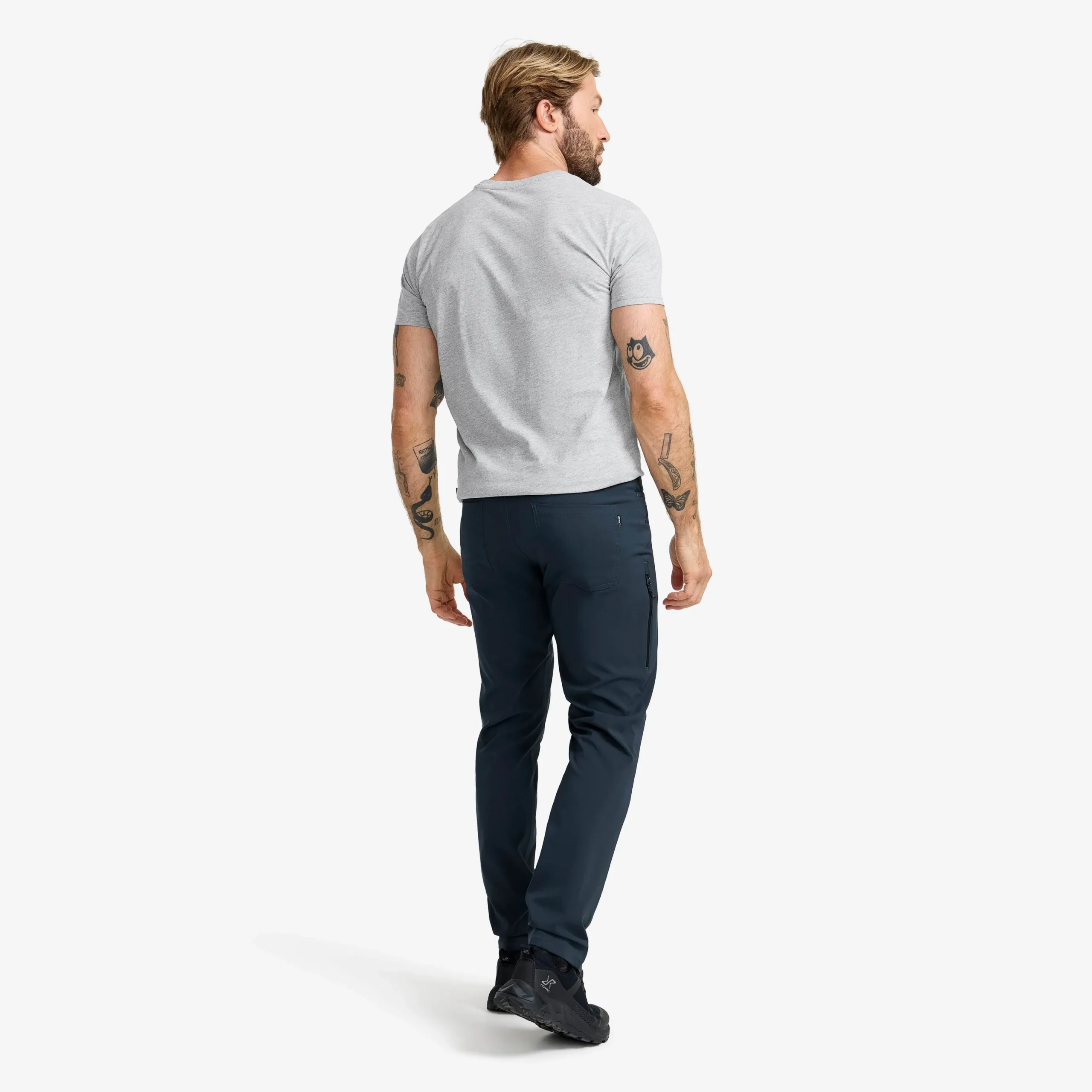 Root Outdoor Stretch Jeans Herren Blueberry