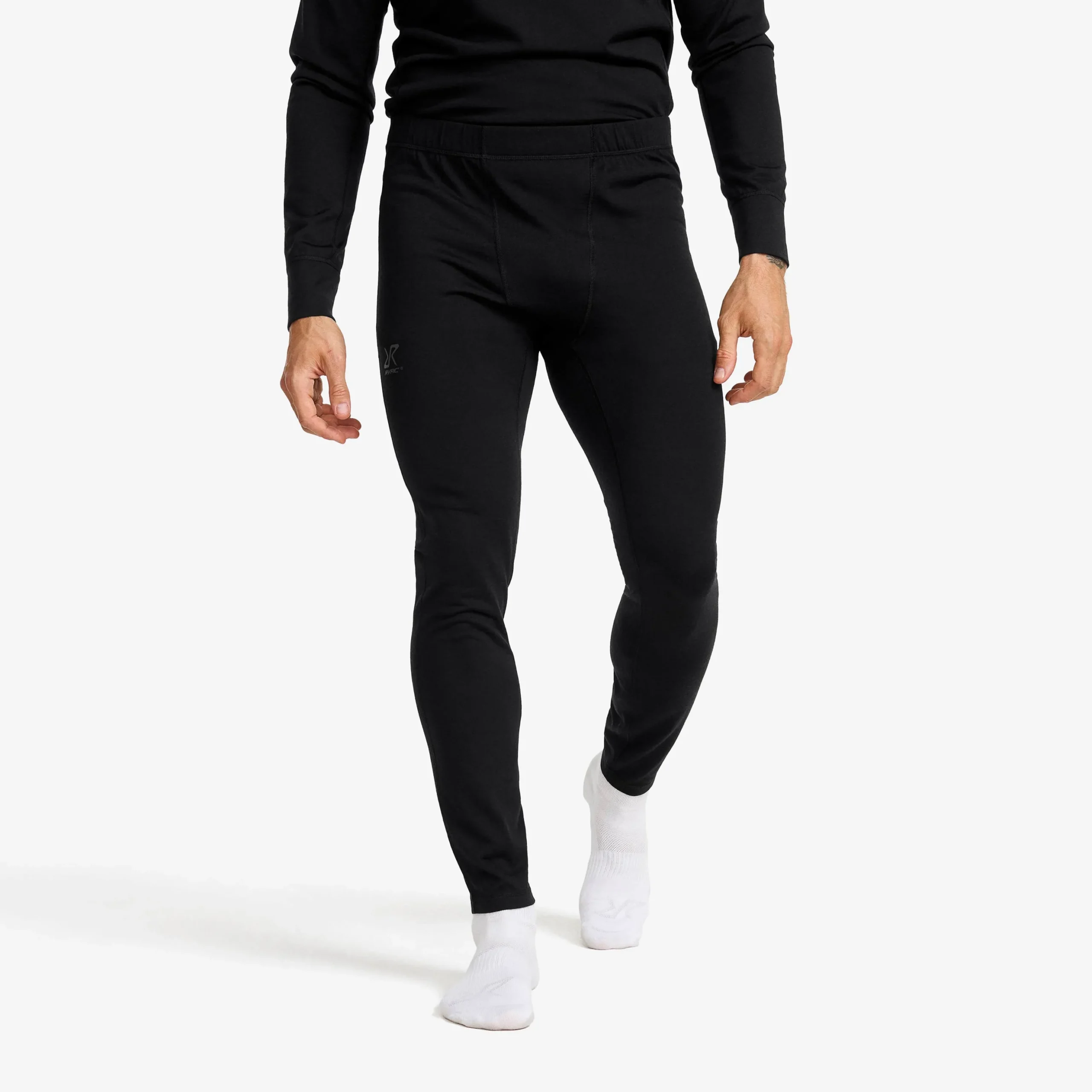 Route Merino Light Base Layer Pants Herren Black