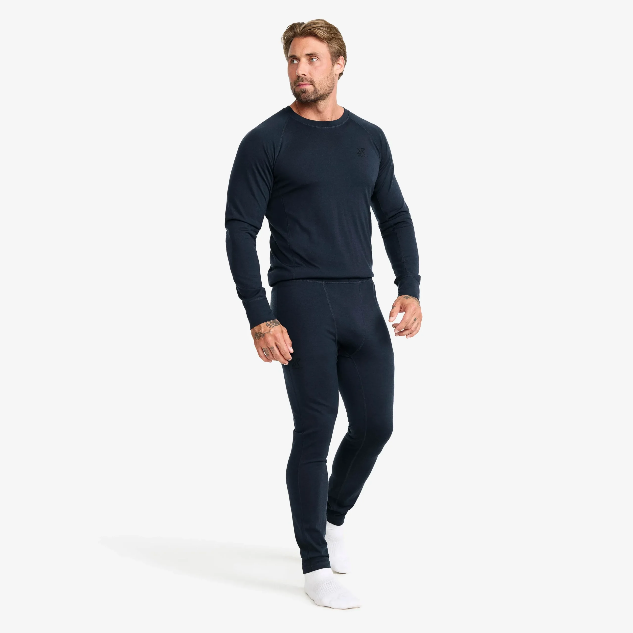 Route Merino Light Base Layer Pants Herren Deep Navy