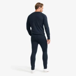 Route Merino Light Base Layer Pants Herren Deep Navy