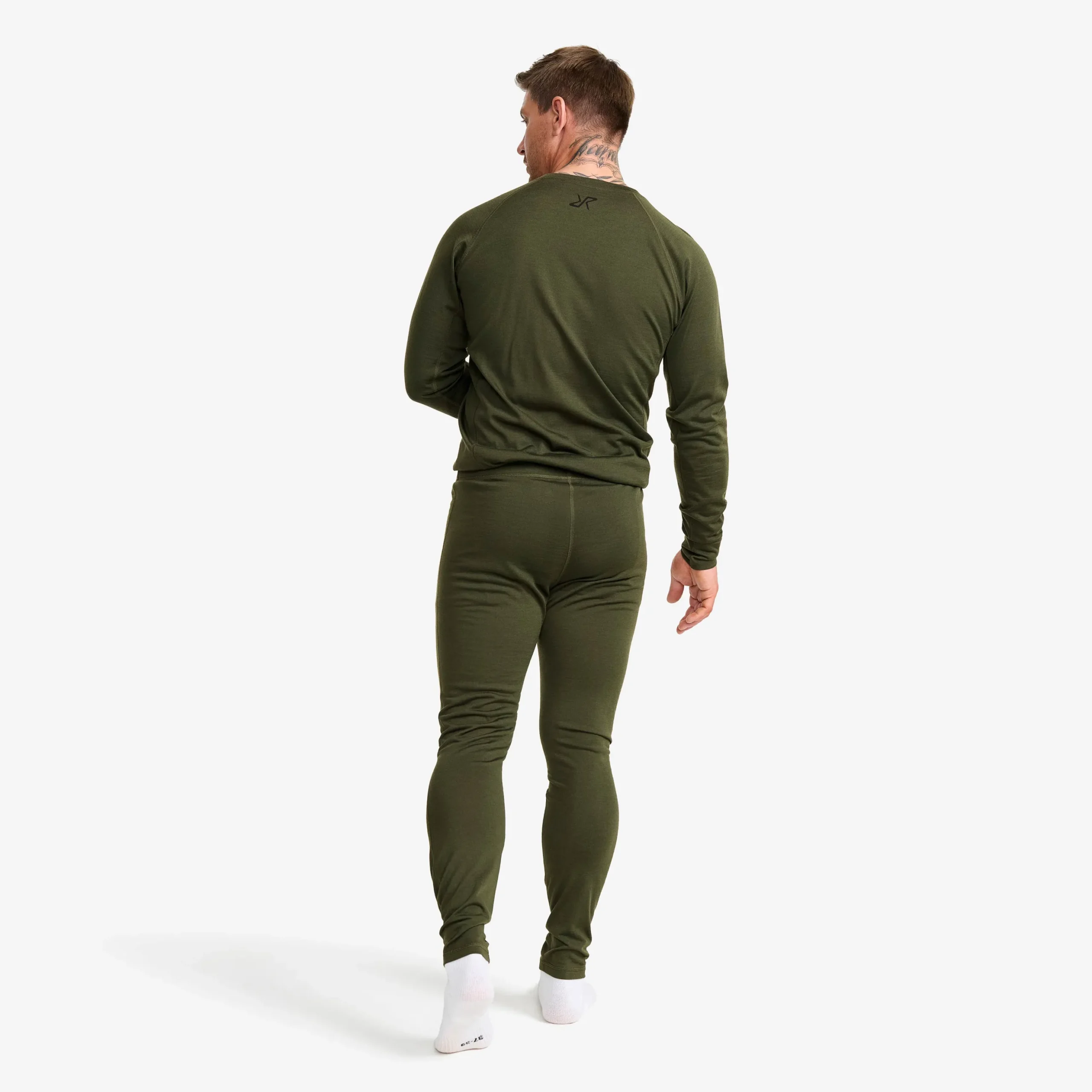 Route Merino Light Base Layer Pants Herren Forest Night