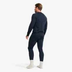 Route Merino Light Base Layer Top Herren Deep Navy