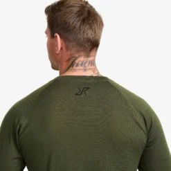 Route Merino Light Base Layer Top Herren Forest Night