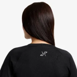 Route Merino Light Base Layer Top Damen Black