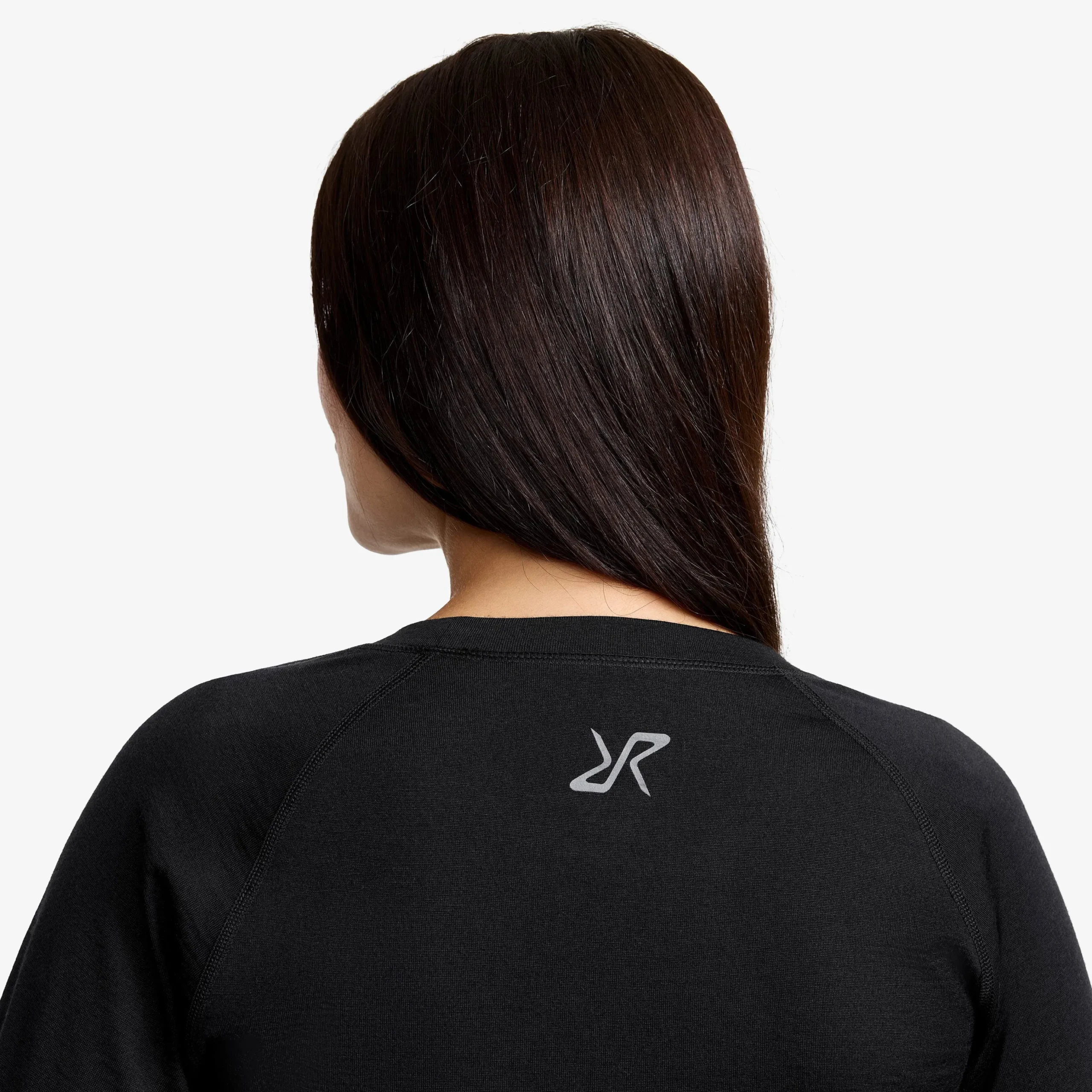 Route Merino Light Base Layer Top Damen Black