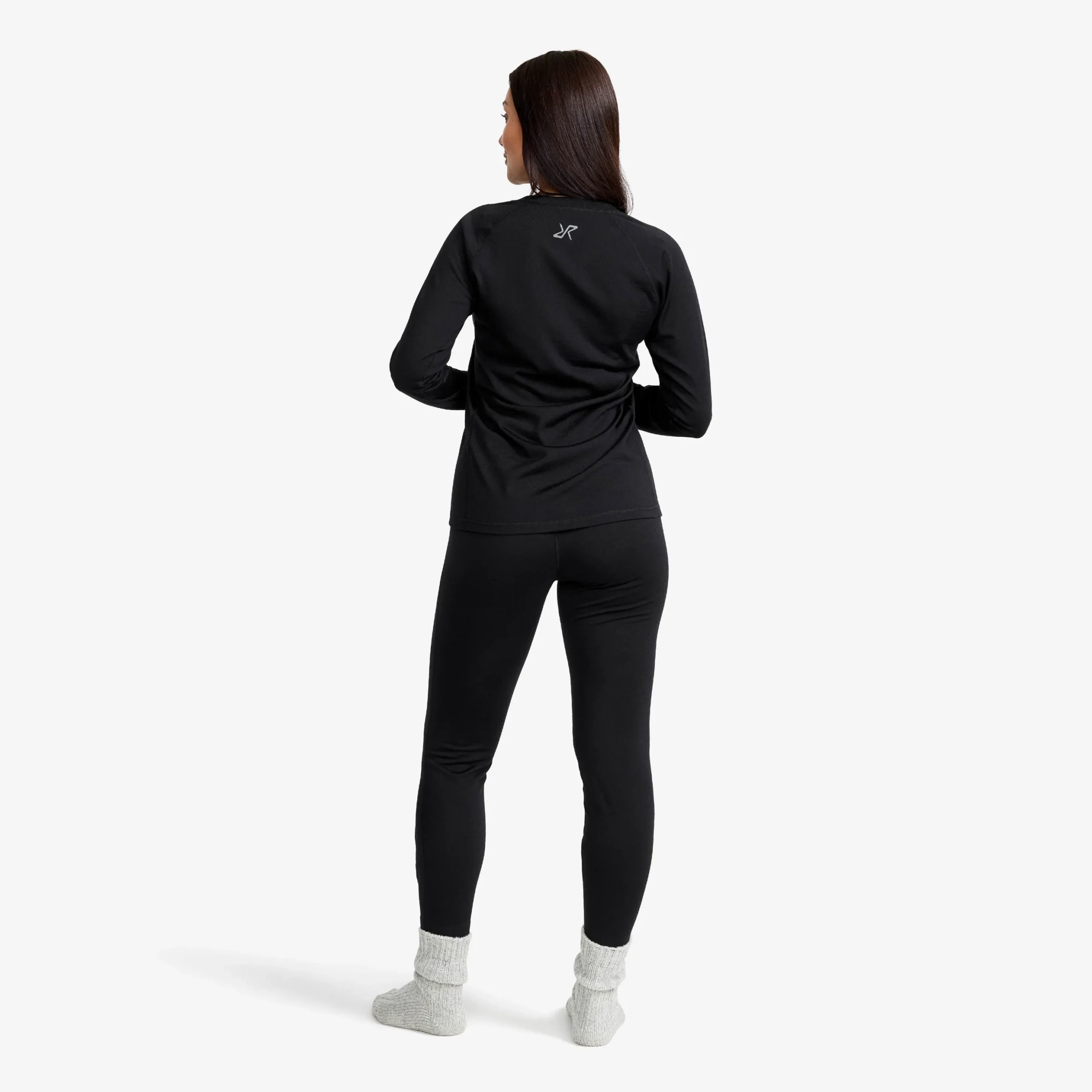 Route Merino Light Base Layer Pants Damen Black