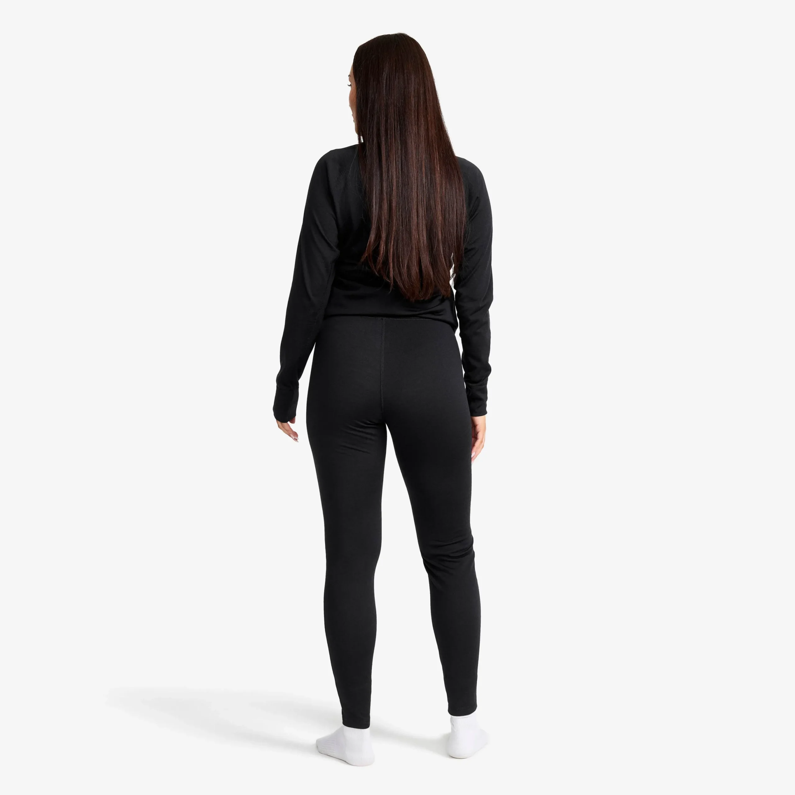 Route Merino Light Base Layer Pants Damen Black