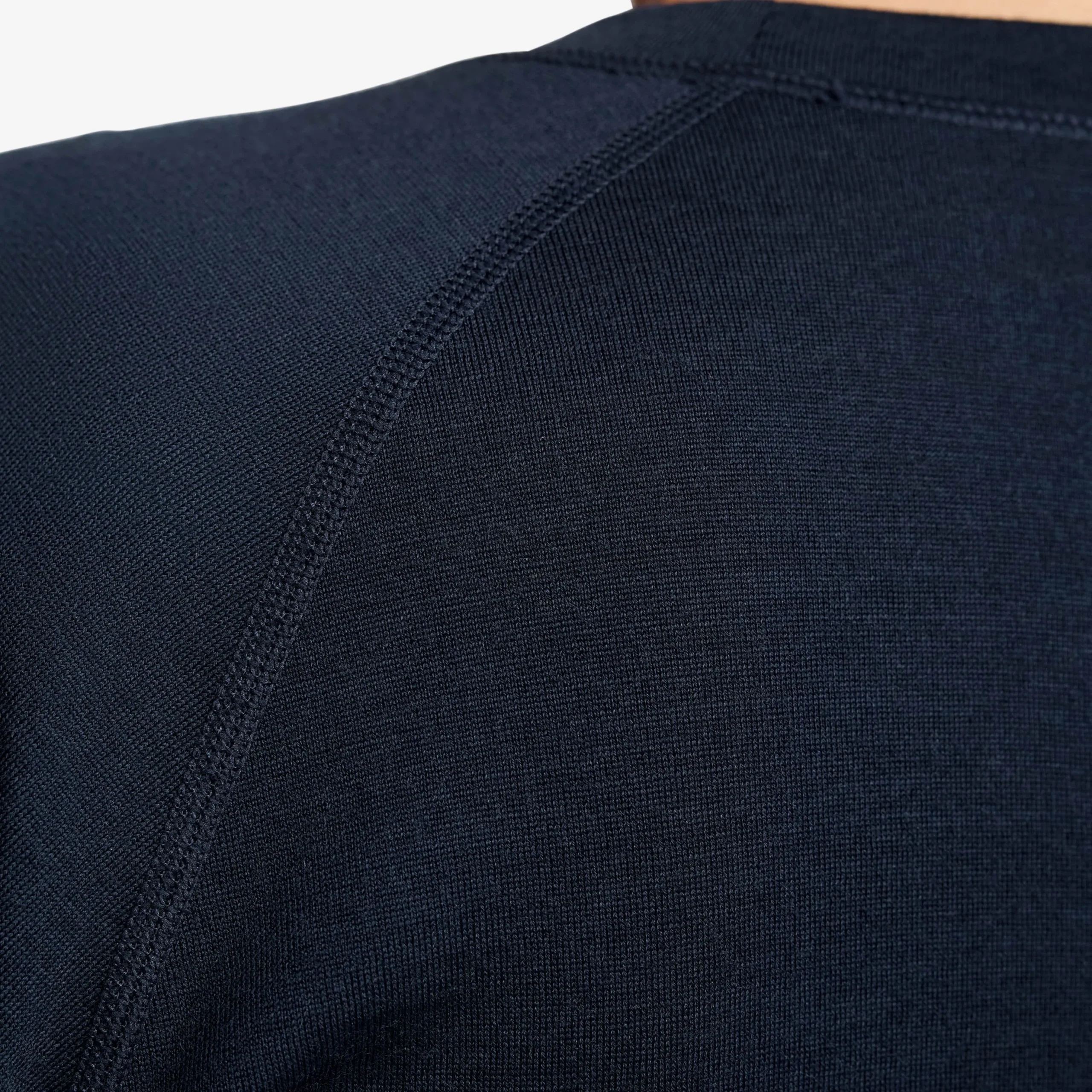 Route Merino Light Base Layer Top Damen Deep Navy