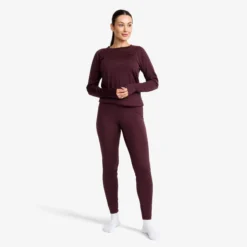 Route Merino Light Base Layer Pants Damen Winetasting