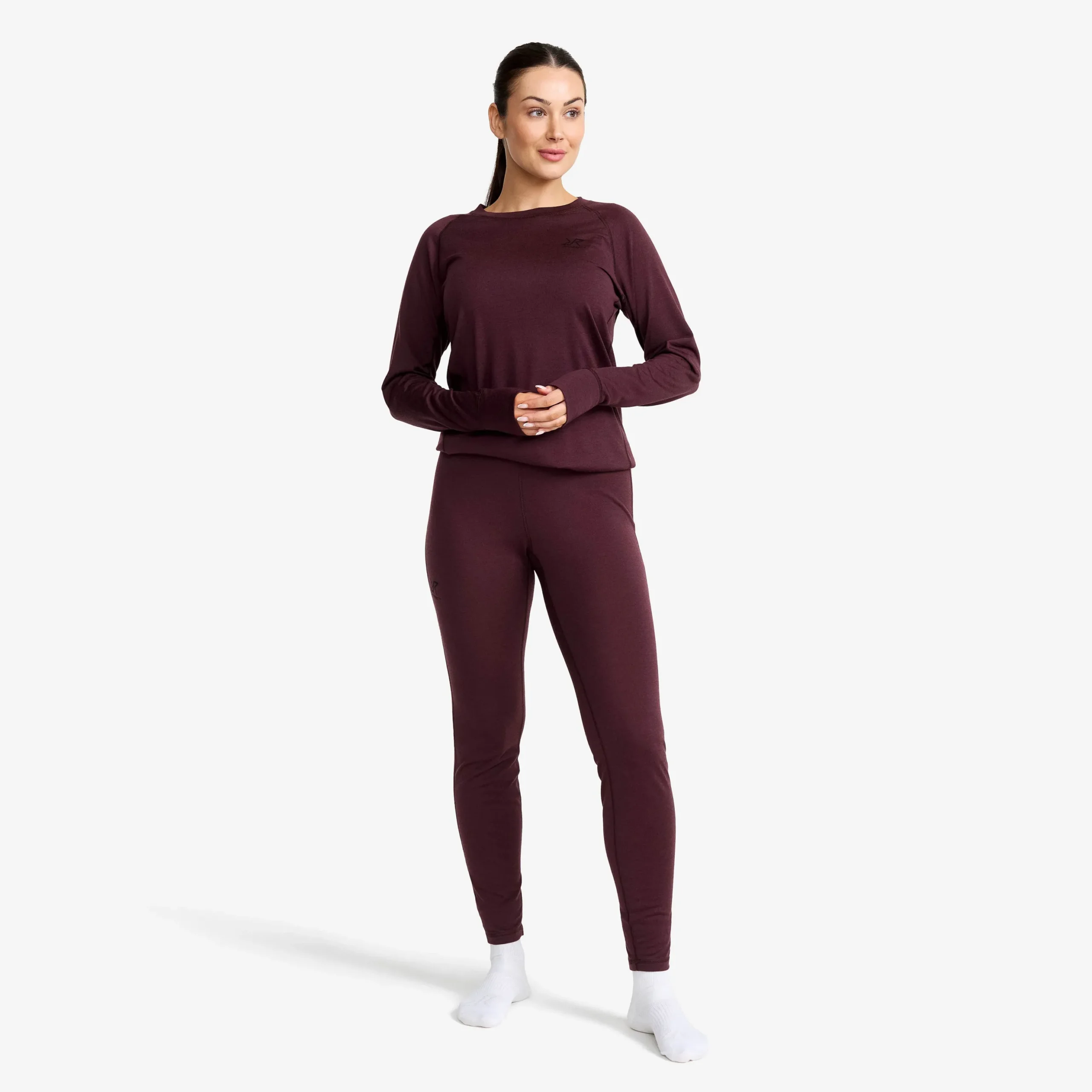 Route Merino Light Base Layer Pants Damen Winetasting