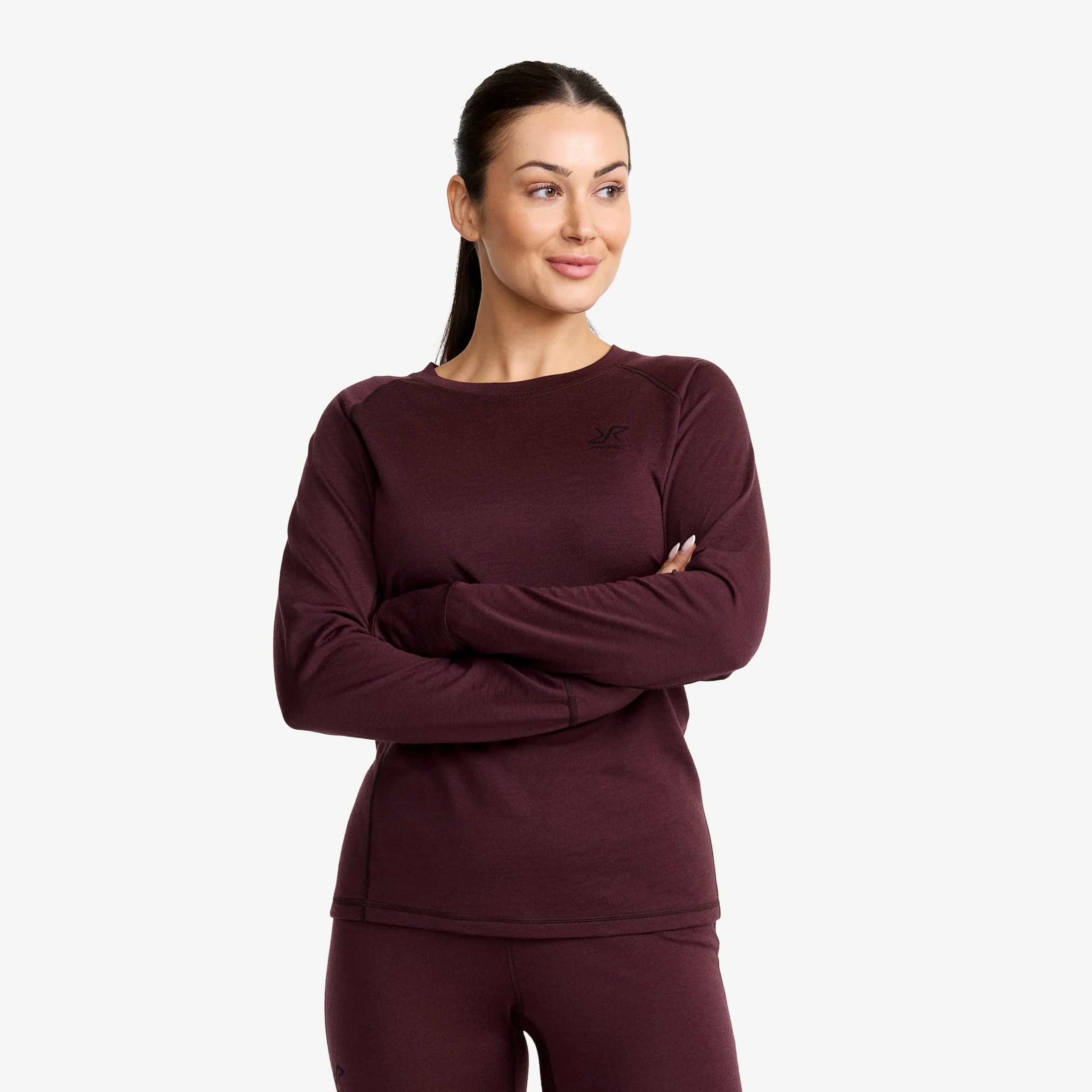 Route Merino Light Base Layer Top Damen Winetasting