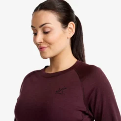 Route Merino Light Base Layer Top Damen Winetasting