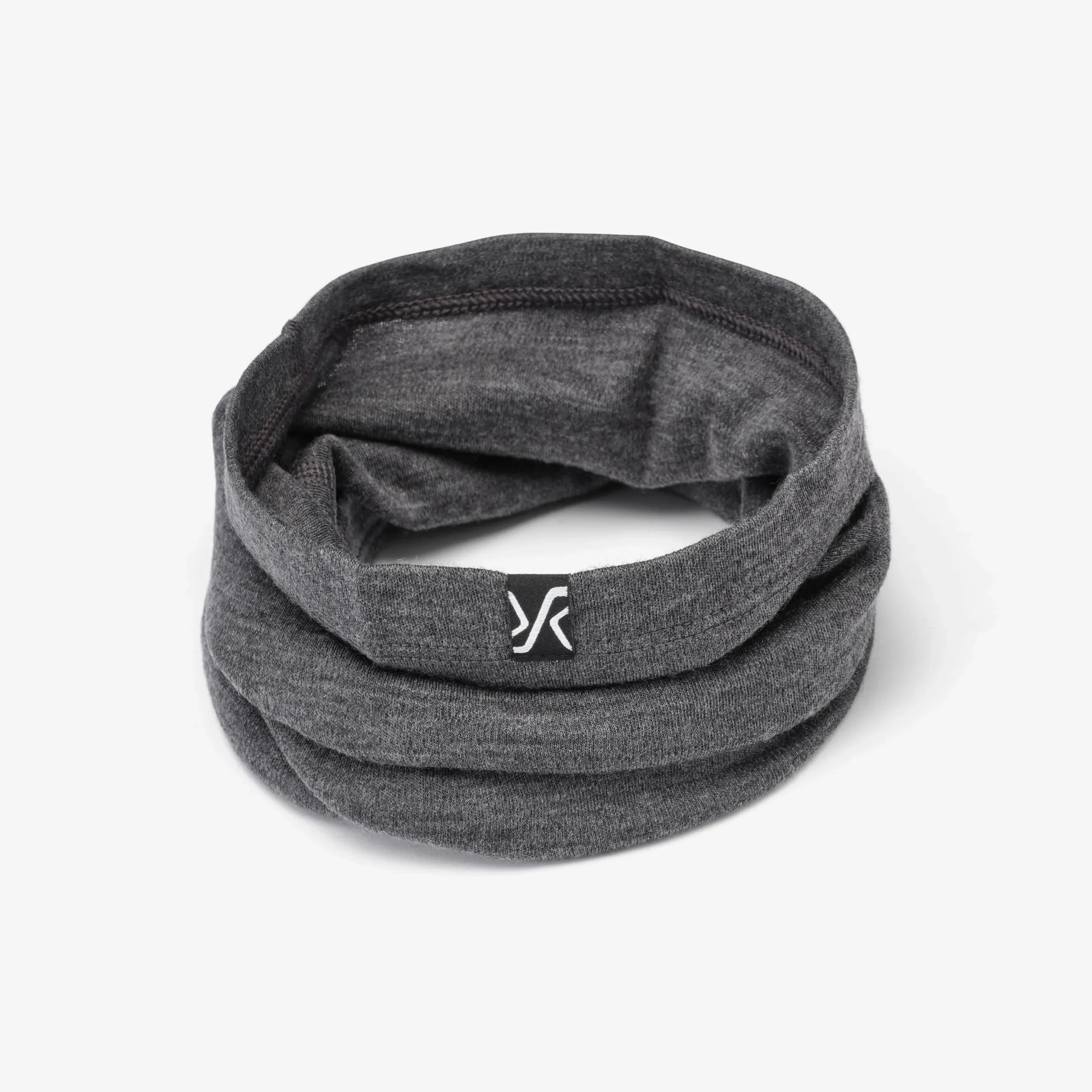Route Merino Neck Gaiter Dark Grey Melange