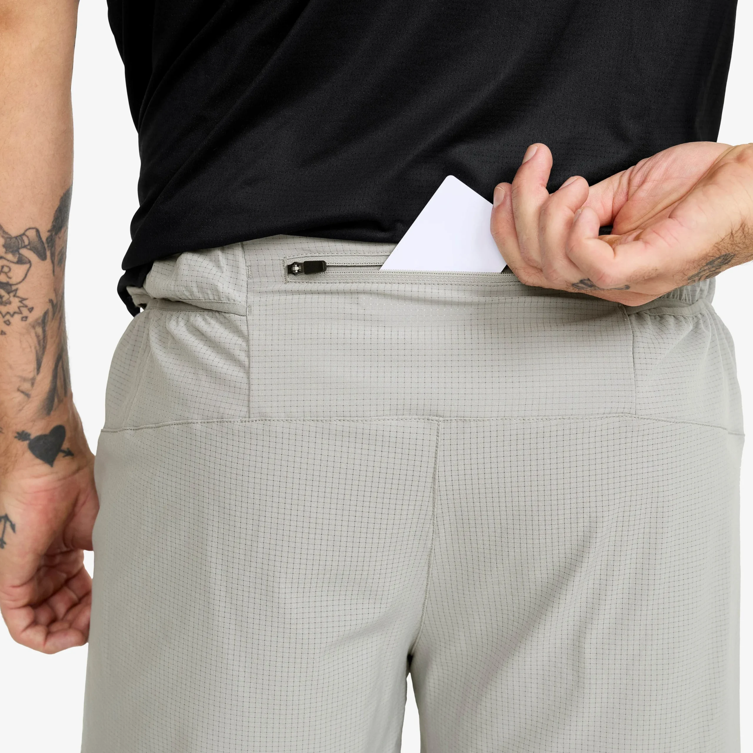 Rush Pro Shorts Herren Limestone Grey