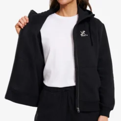 RVRC Full-zip Hoodie Damen Black
