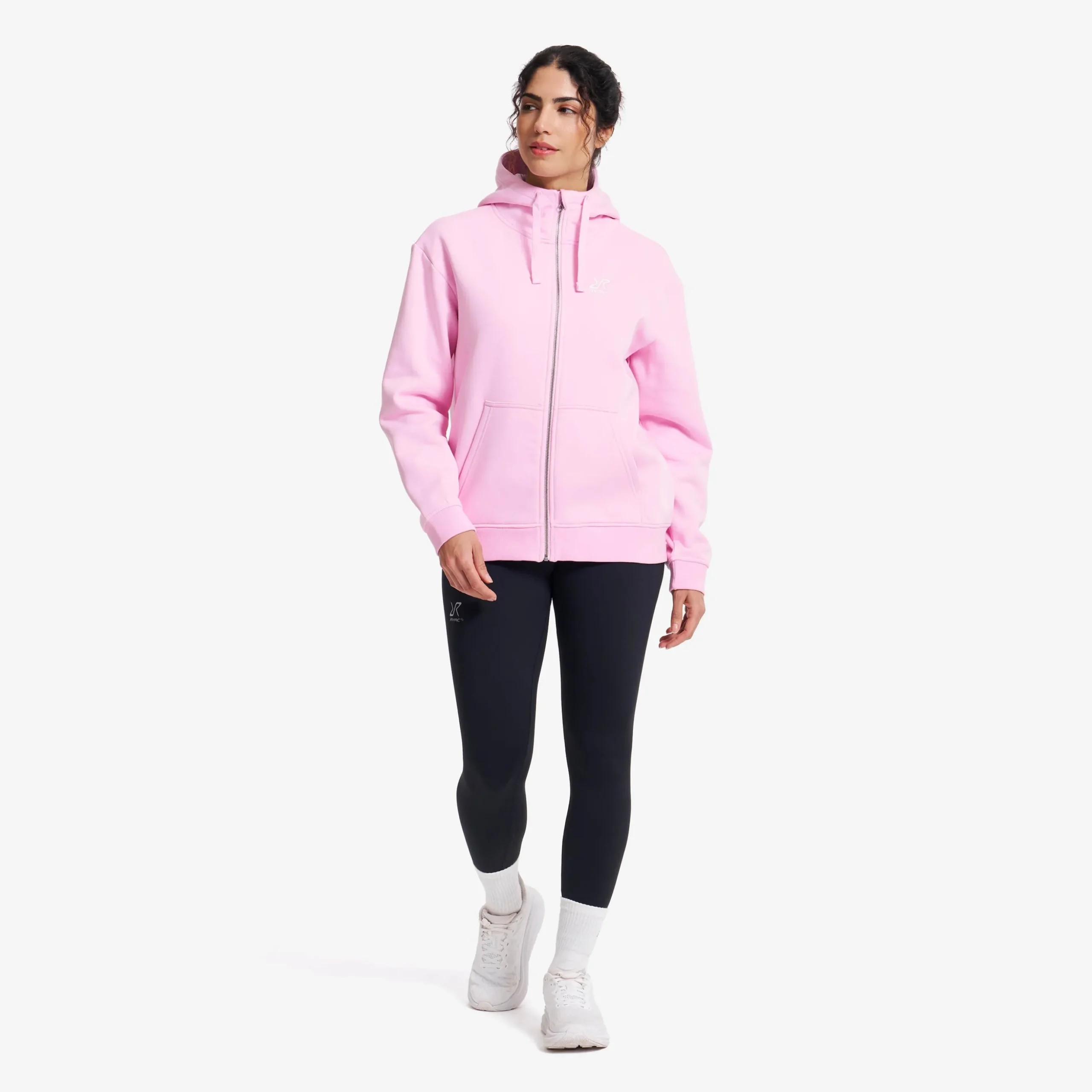 RVRC Full-zip Hoodie Damen Bright Pink