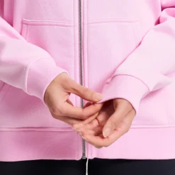 RVRC Full-zip Hoodie Damen Bright Pink