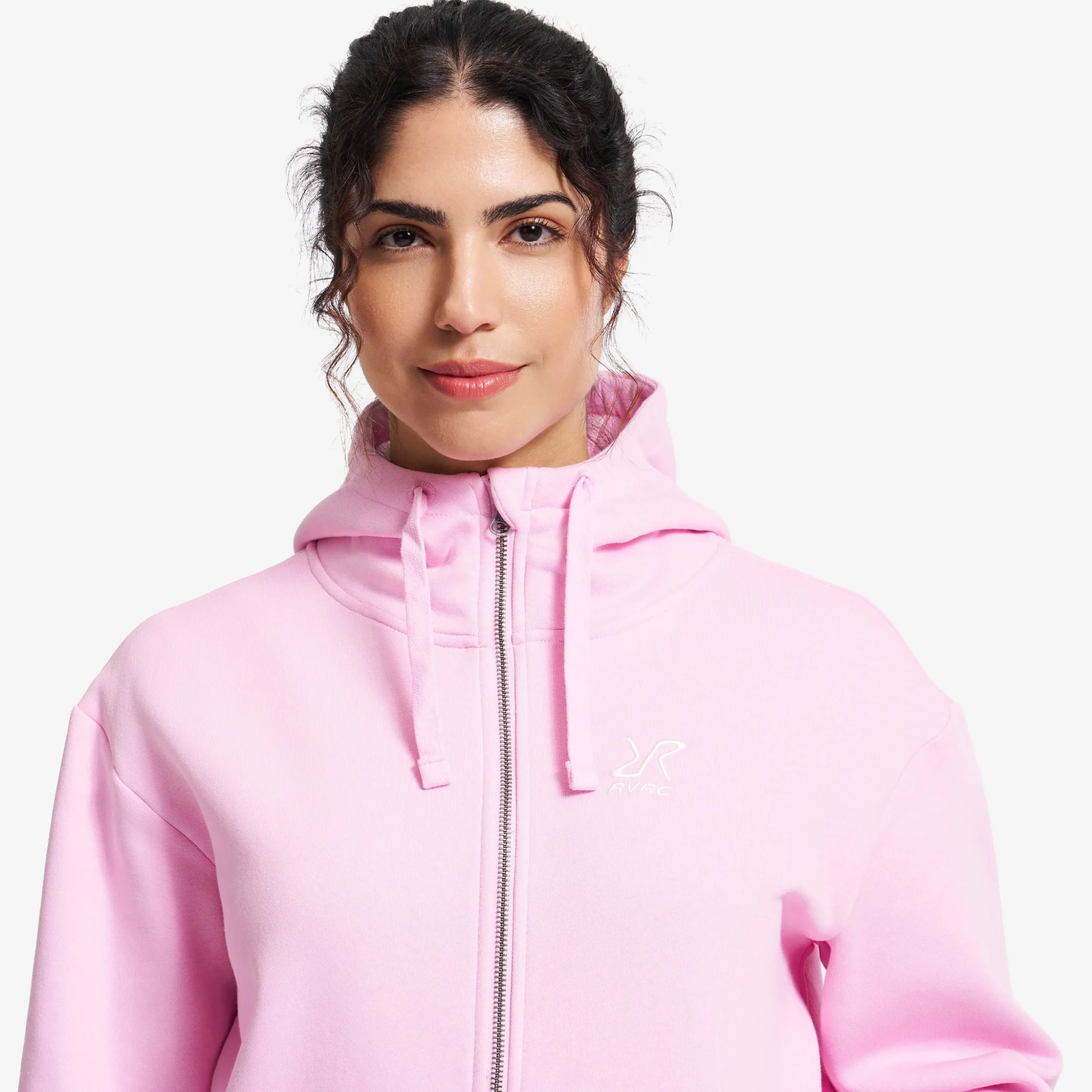 RVRC Full-zip Hoodie Damen Bright Pink