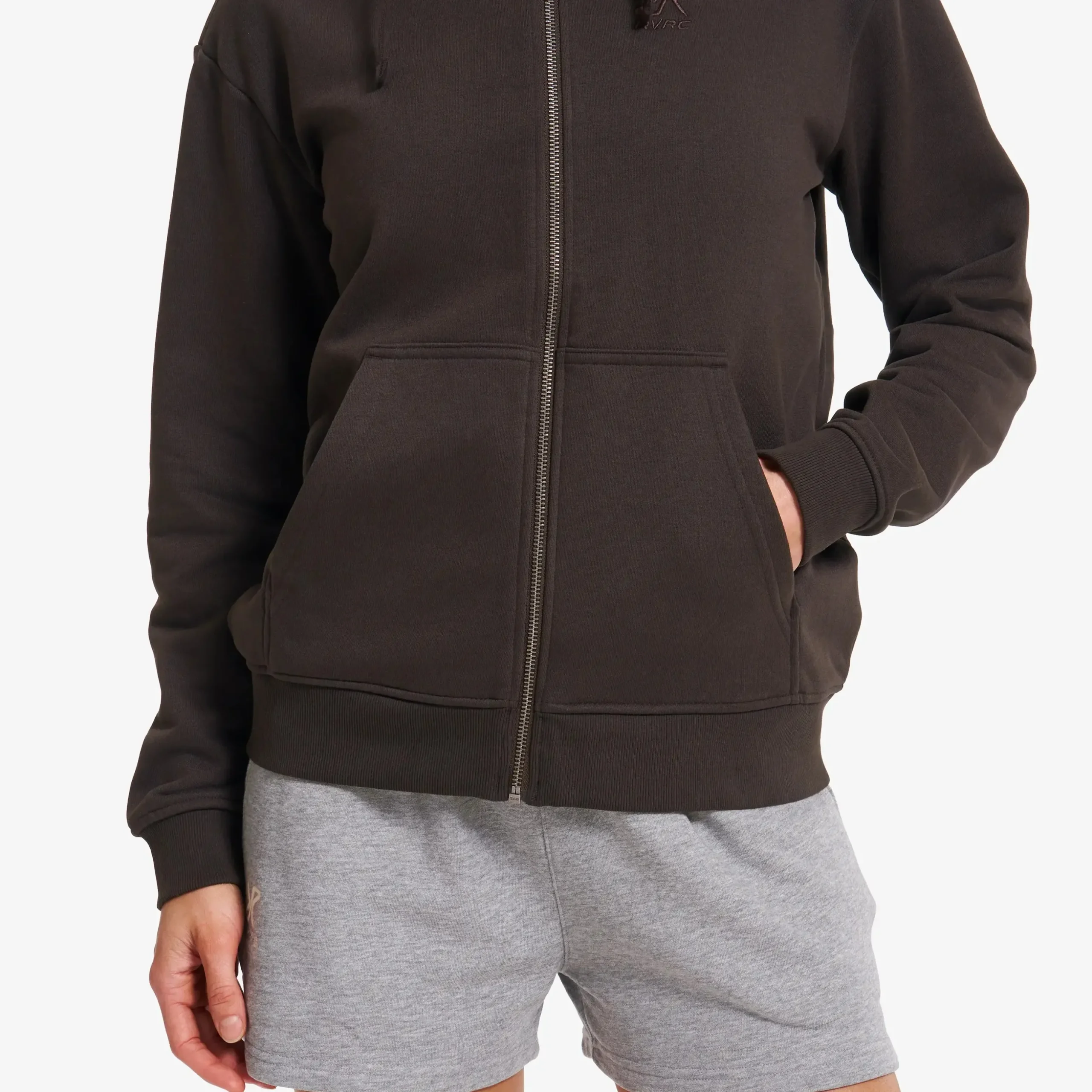 RVRC Full-zip Hoodie Damen Espresso