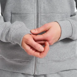 RVRC Full-zip Hoodie Damen Grey Melange