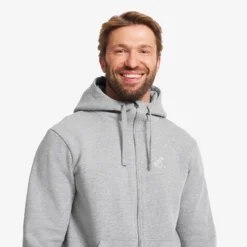 RVRC Full-zip Hoodie Herren Grey Melange