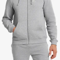 RVRC Full-zip Hoodie Herren Grey Melange