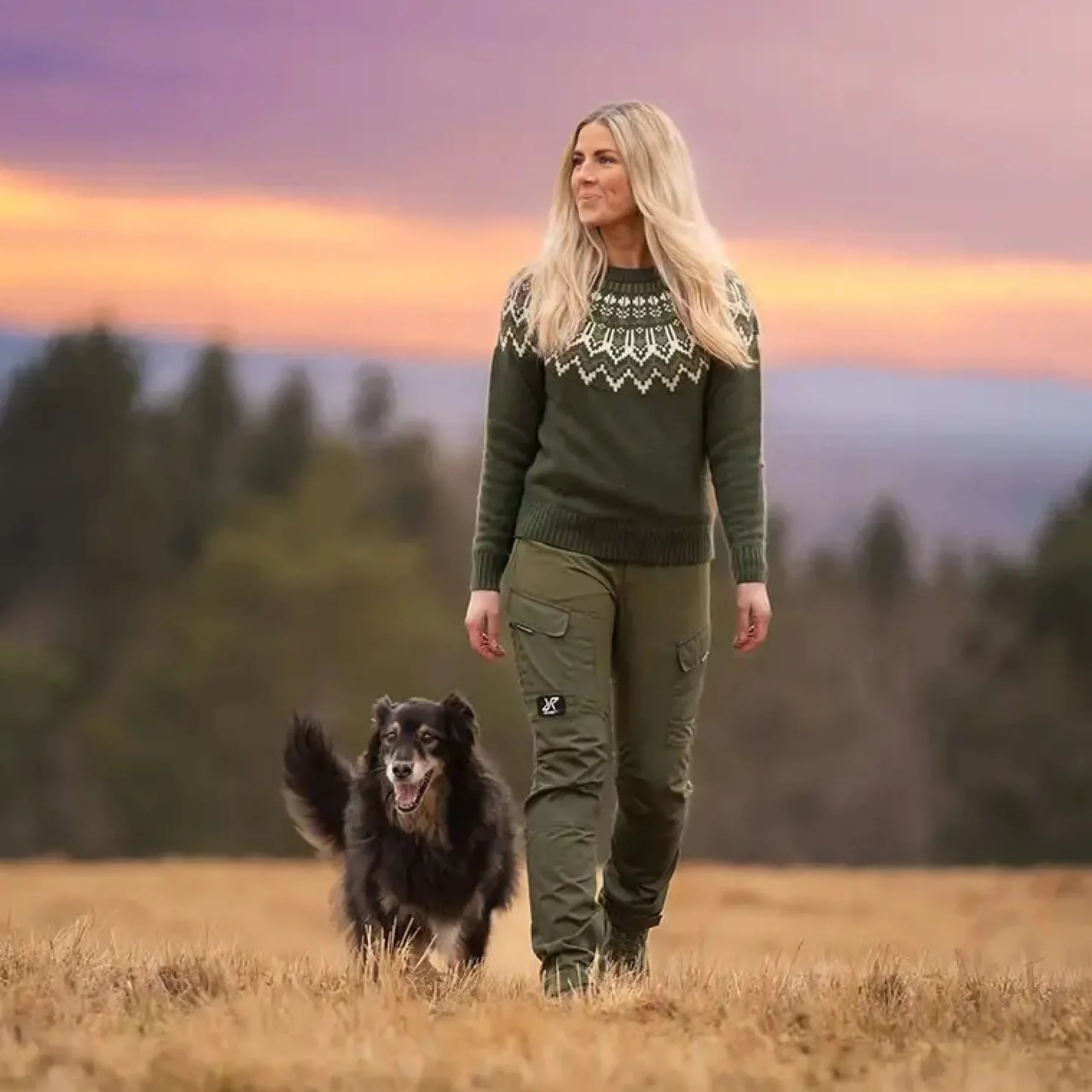 RVRC GP Pants Damen Olive Night