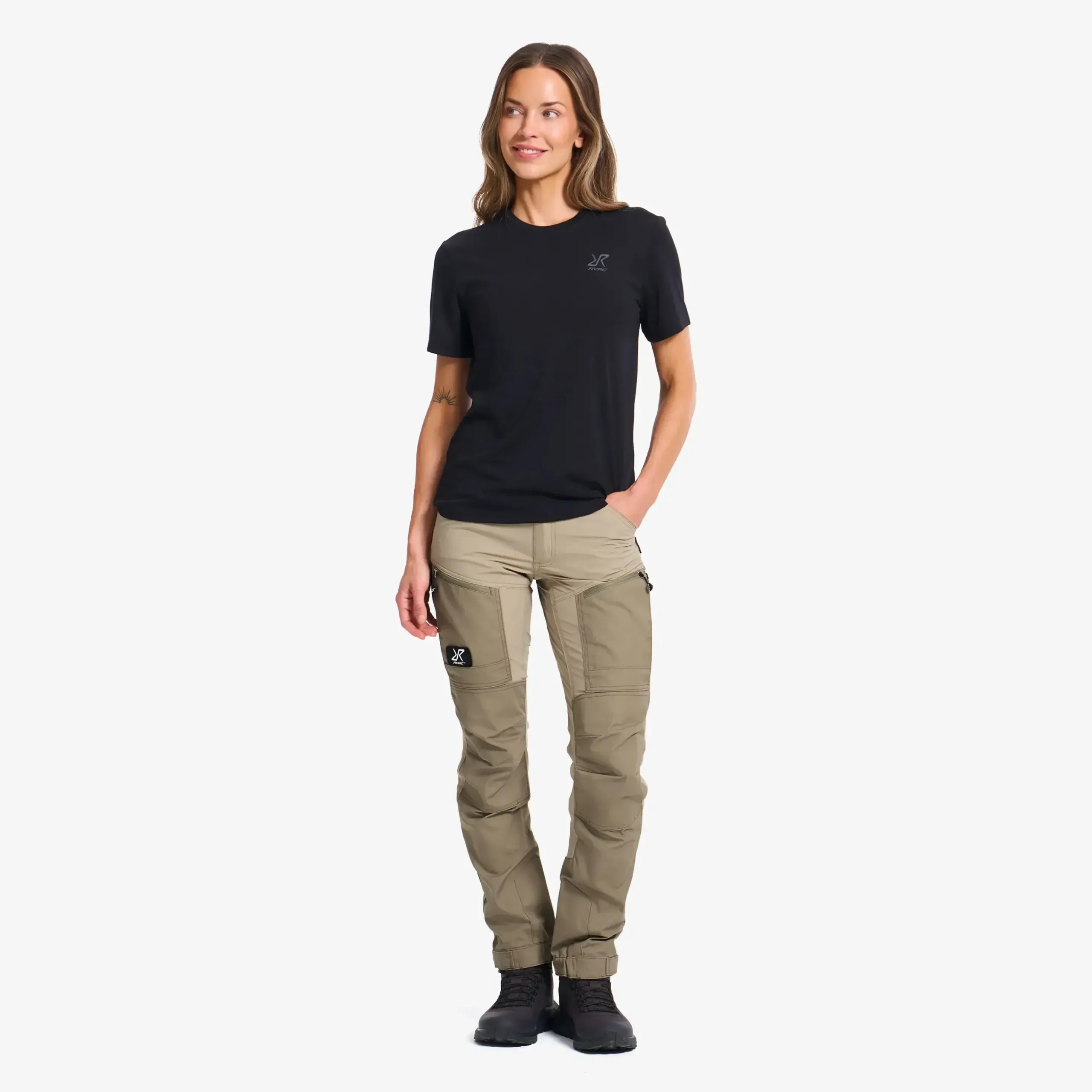 RVRC GP Pro Pants Damen Aluminium/Brindle