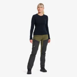 RVRC GP Pro Zip-off Pants Damen Dark Olive