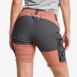 RVRC GP Shorts Damen Pink Wood/Magnet