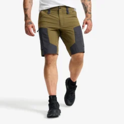 RVRC GP Shorts Herren Dark Olive
