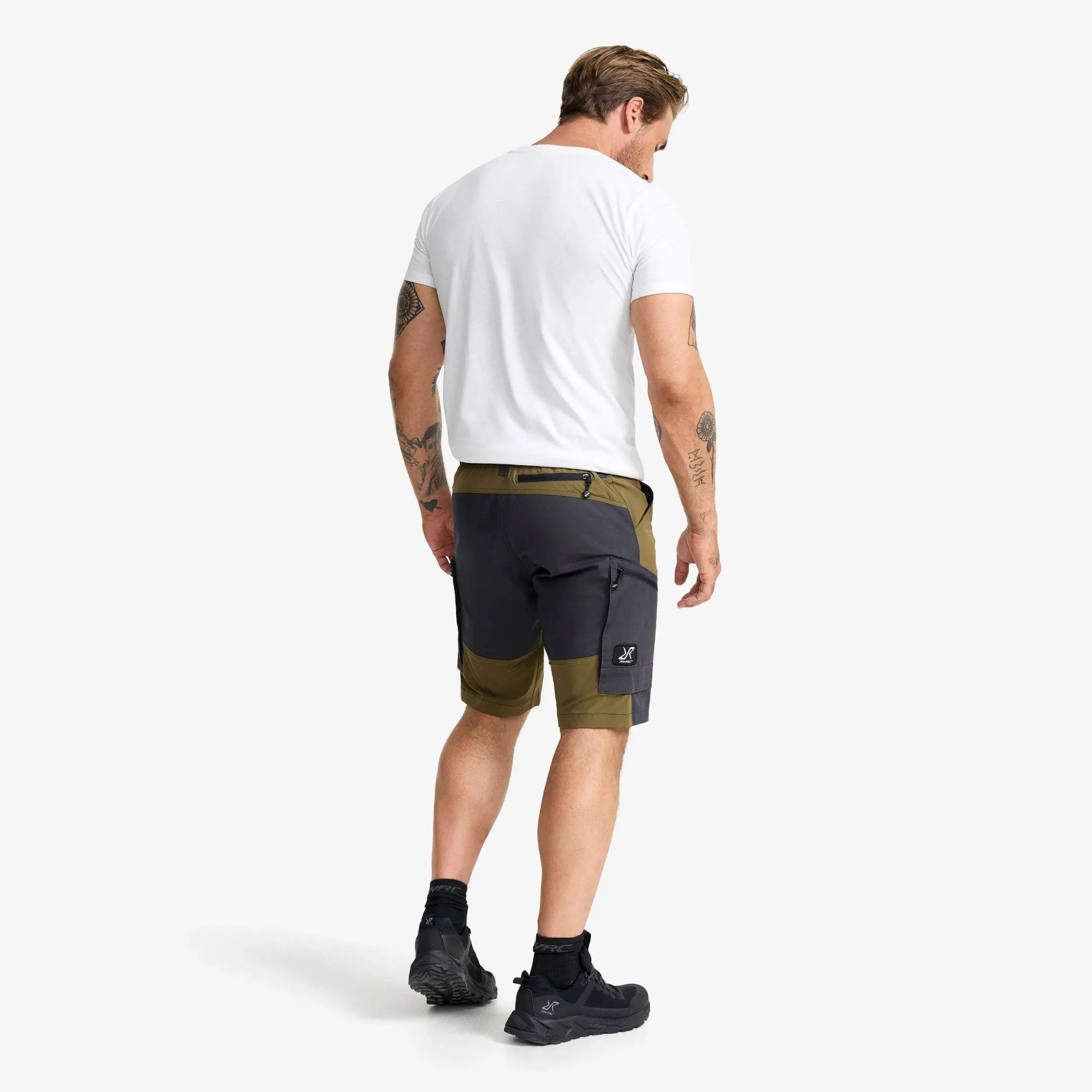 RVRC GP Shorts Herren Dark Olive