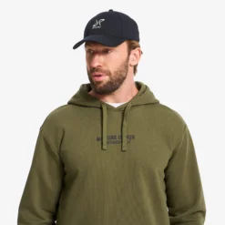 RVRC Graphic Hoodie Herren Dark Olive