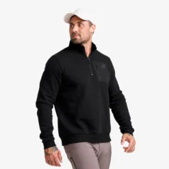 RVRC Half-zip Sweater Herren Black