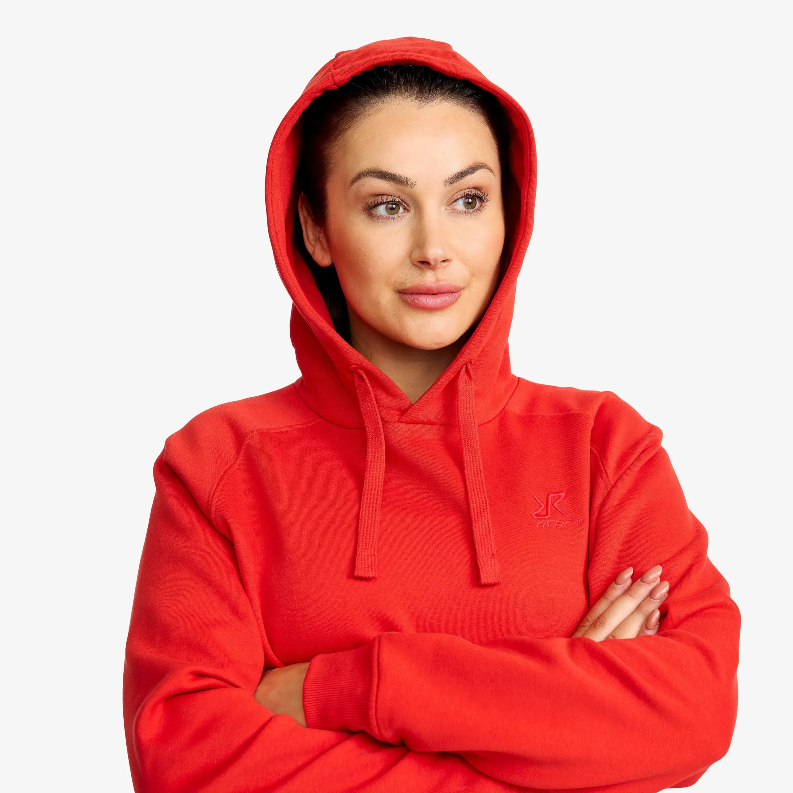 RVRC Hoodie Damen Aurora Red