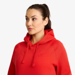 RVRC Hoodie Damen Aurora Red