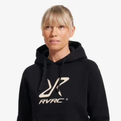 RVRC Hoodie Damen Black/Oatmeal